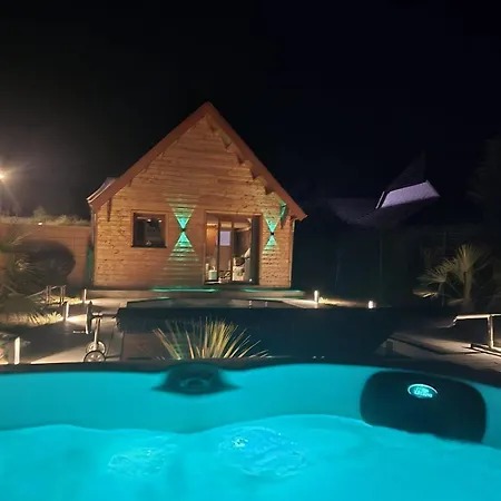L Instant Suspendu Jacuzzi Sauna Piscine Dağ evi *